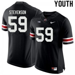 NCAA Ohio State Buckeyes Youth #59 Zach Stevenson Black Nike Football College Jersey ZZM5545RF